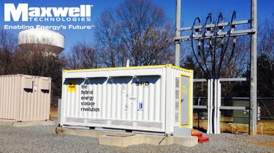 Maxwell超级电容器-电池混合储能系统